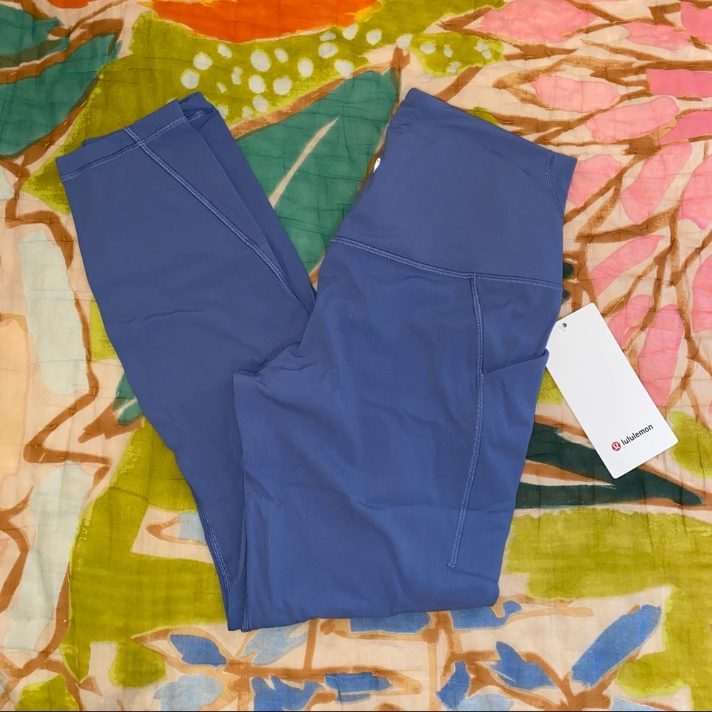 NWT Lululemon Align HR 25” w/ pockets - Waterdrop